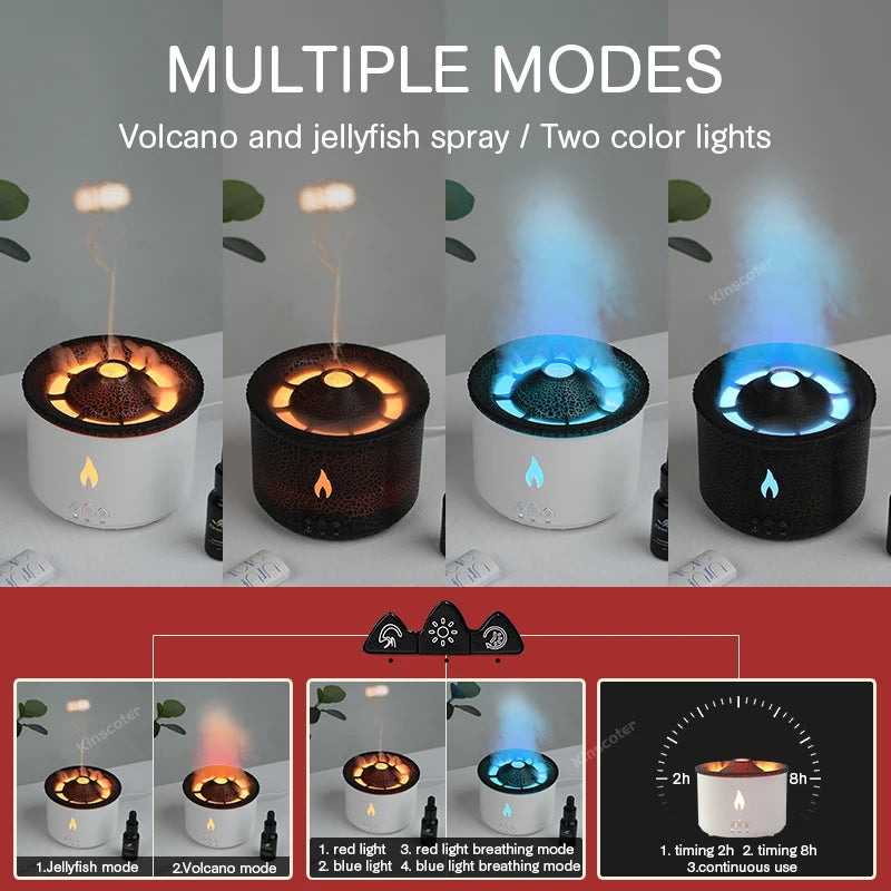 Jellyfish Smoke Ring Air Humidifier - The Livix