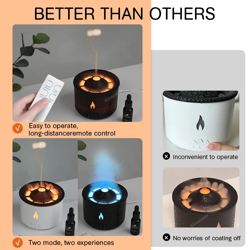 Jellyfish Smoke Ring Air Humidifier - The Livix