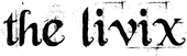 Text 'the livix' in a stylized font on a white background
