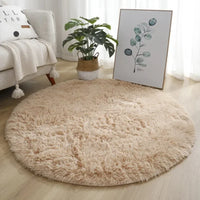 Ultra Soft Plush Round Rug - The Livix