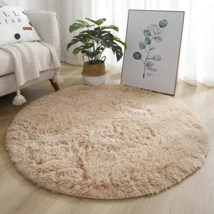 Ultra Soft Plush Round Rug - The Livix