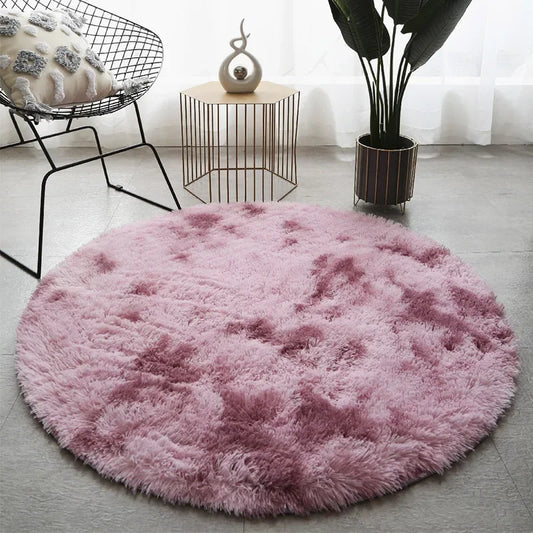 Ultra Soft Plush Round Rug - The Livix