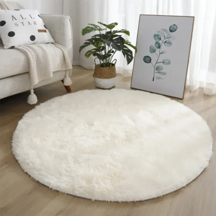 Ultra Soft Plush Round Rug - The Livix