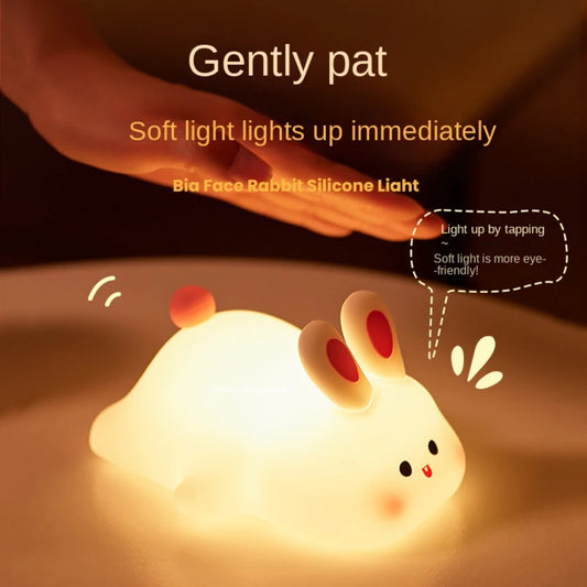 Rabbit Silicone Night Light - The Livix