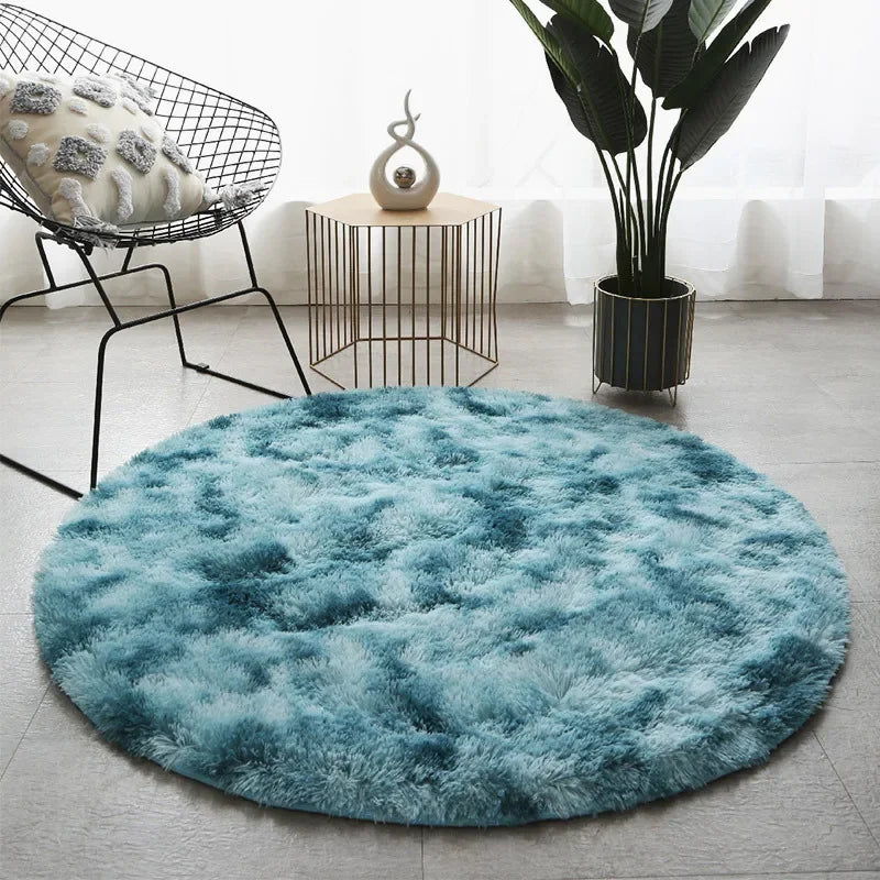 Ultra Soft Plush Round Rug - The Livix