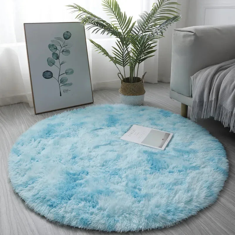 Ultra Soft Plush Round Rug - The Livix